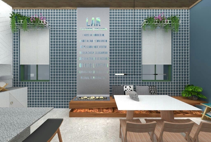 Blue Kitchen - Casa Cor SC 2018